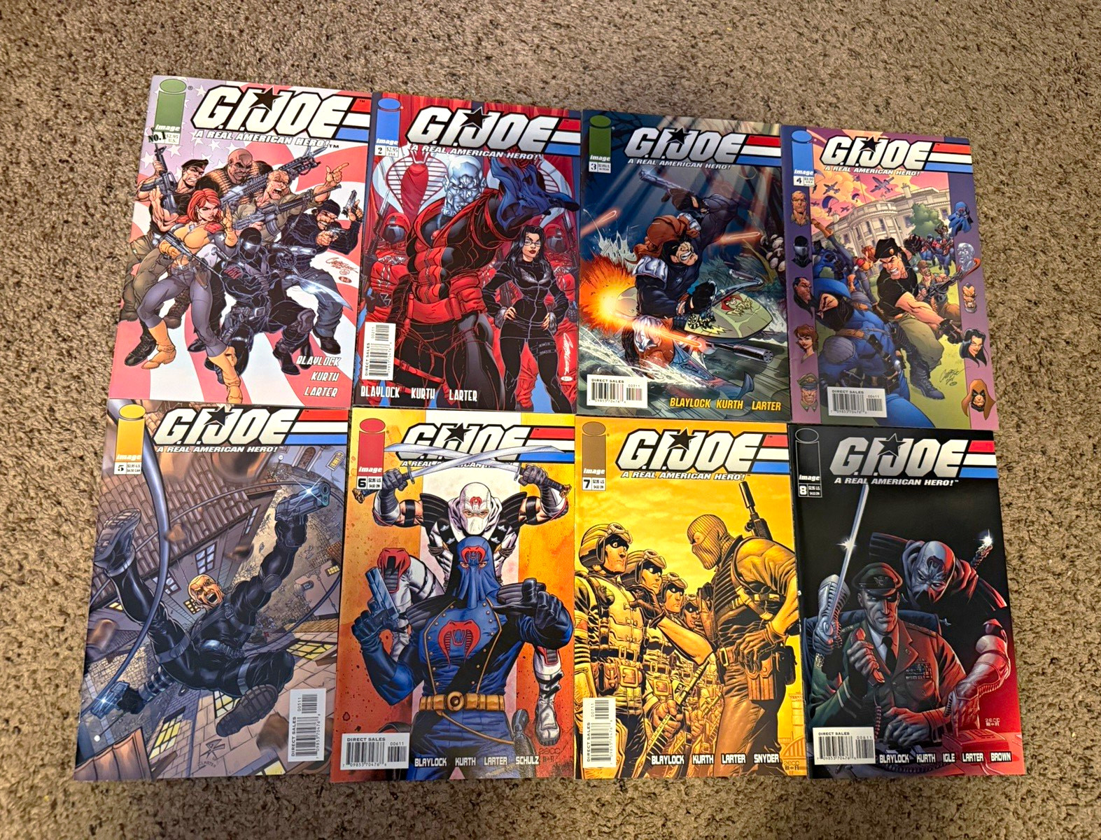 G.I. Joe #1-8 #10-41 Image Devil’s Due 40 Issue Run Missing #9