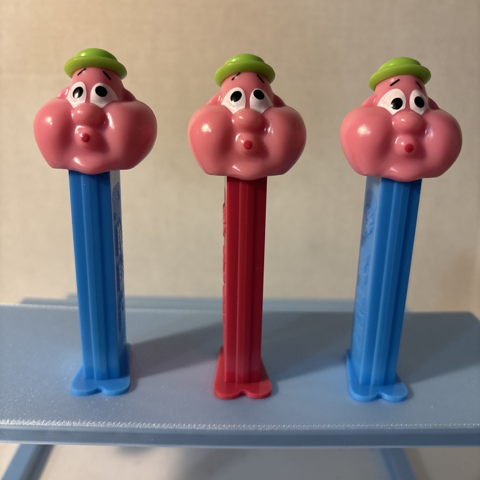 Lot of 3 - Bubbleman Yummy Bubbles Pez Dispenser Slovenia
