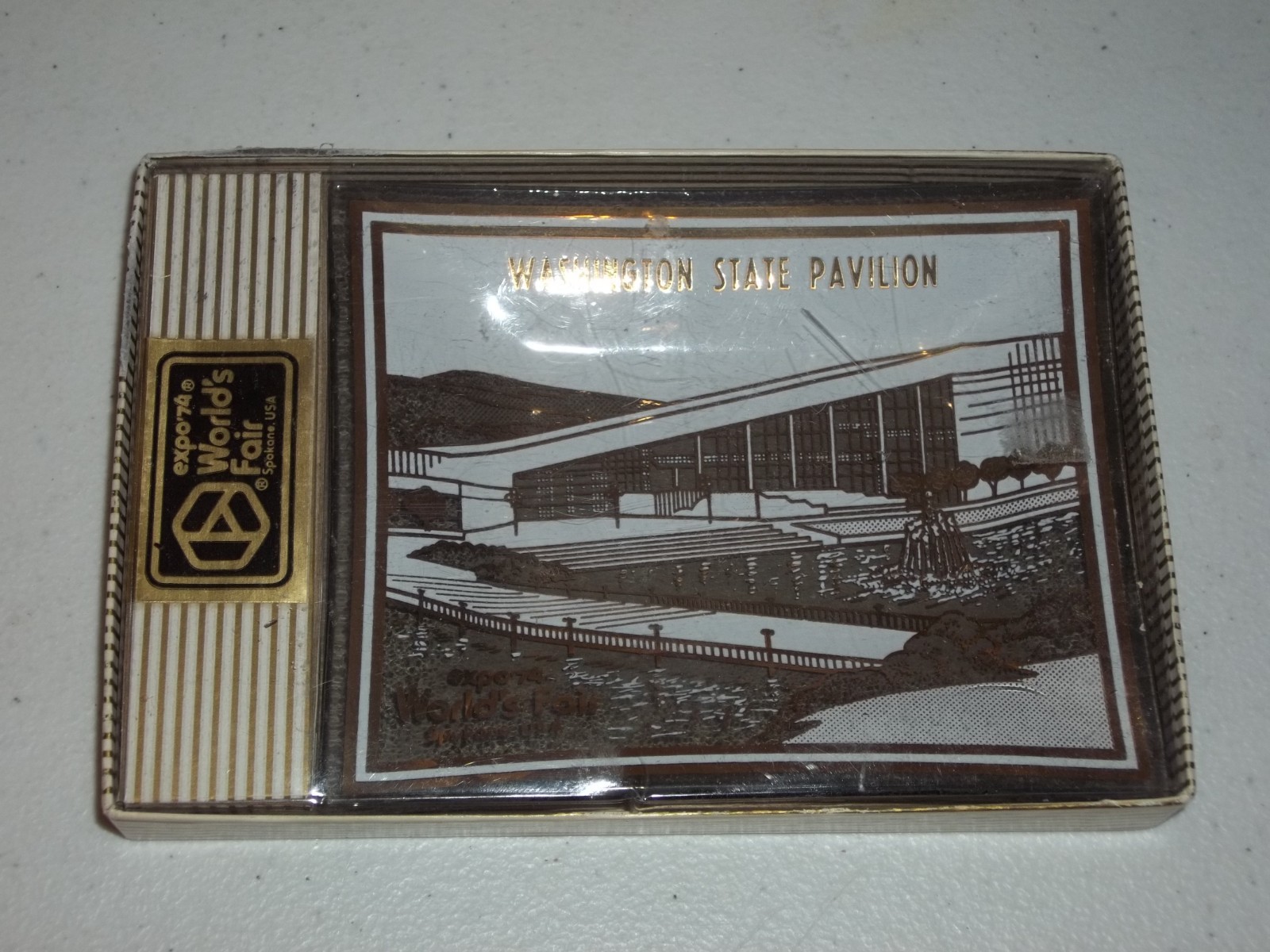 Vintage Expo 74 World's Fair Spokane Washington State Pavilion USA new in box