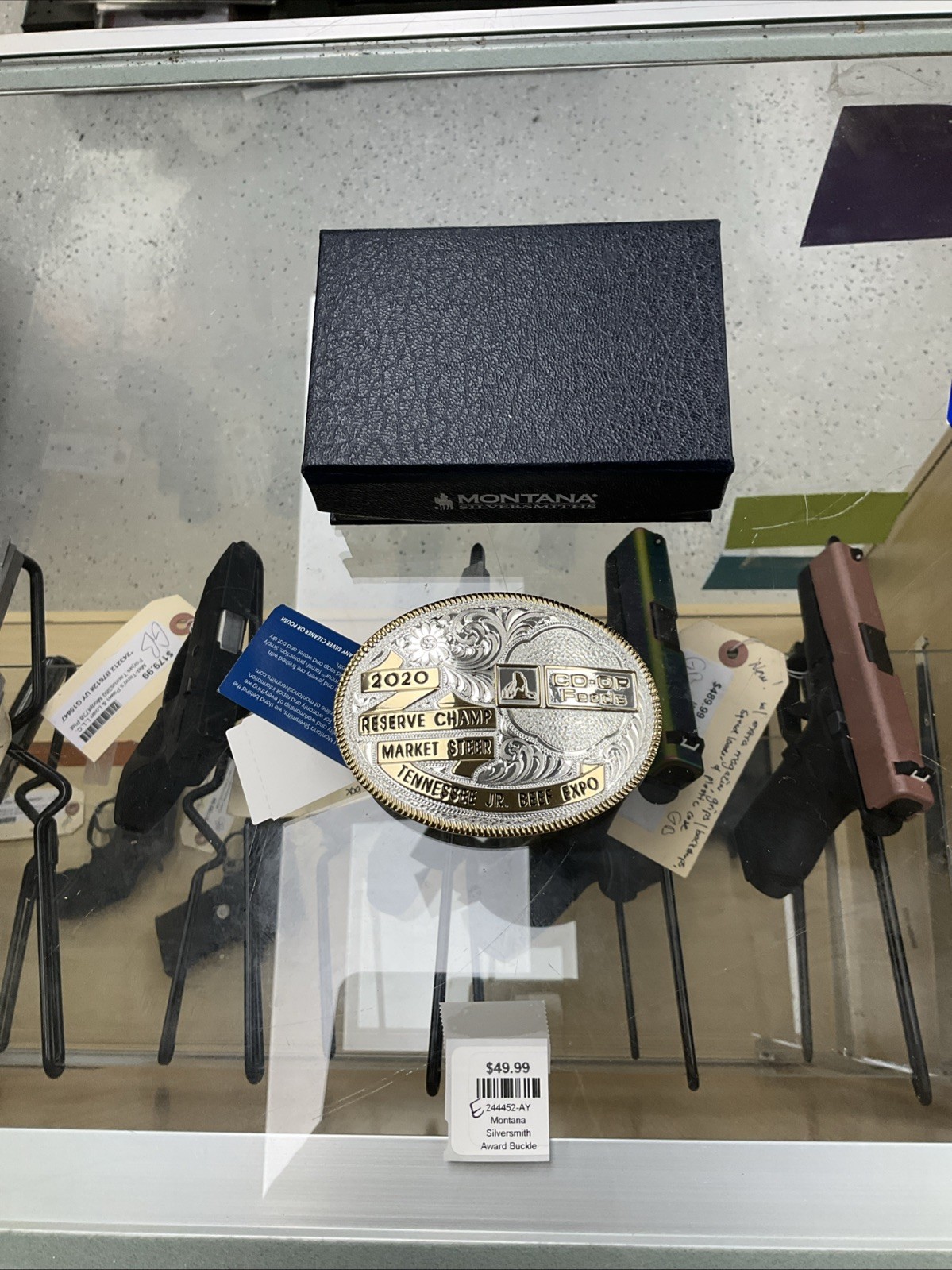Montana Silversmiths Market Steer Award Buckle 2020 244452
