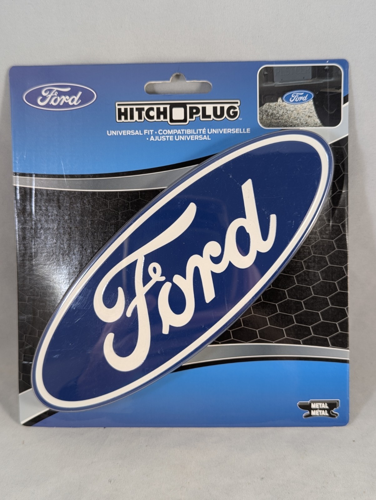 Vintage Ford Blue Oval Emblem 7\