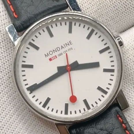 2 MONDAINE Mondaine Swiss National Railways SBB 36mm Men\'s Wristwatch