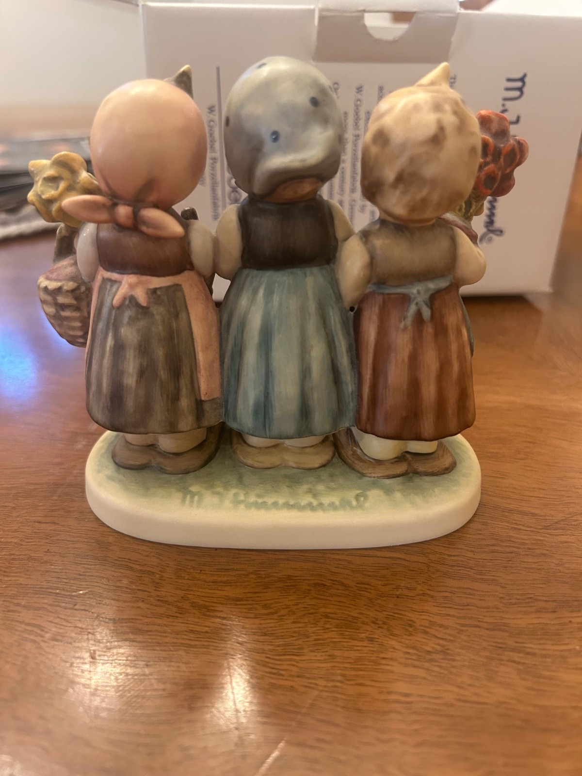 MJ Hummel Figurine -  Trio of Wishes - limited edition produced by W. Goebel
