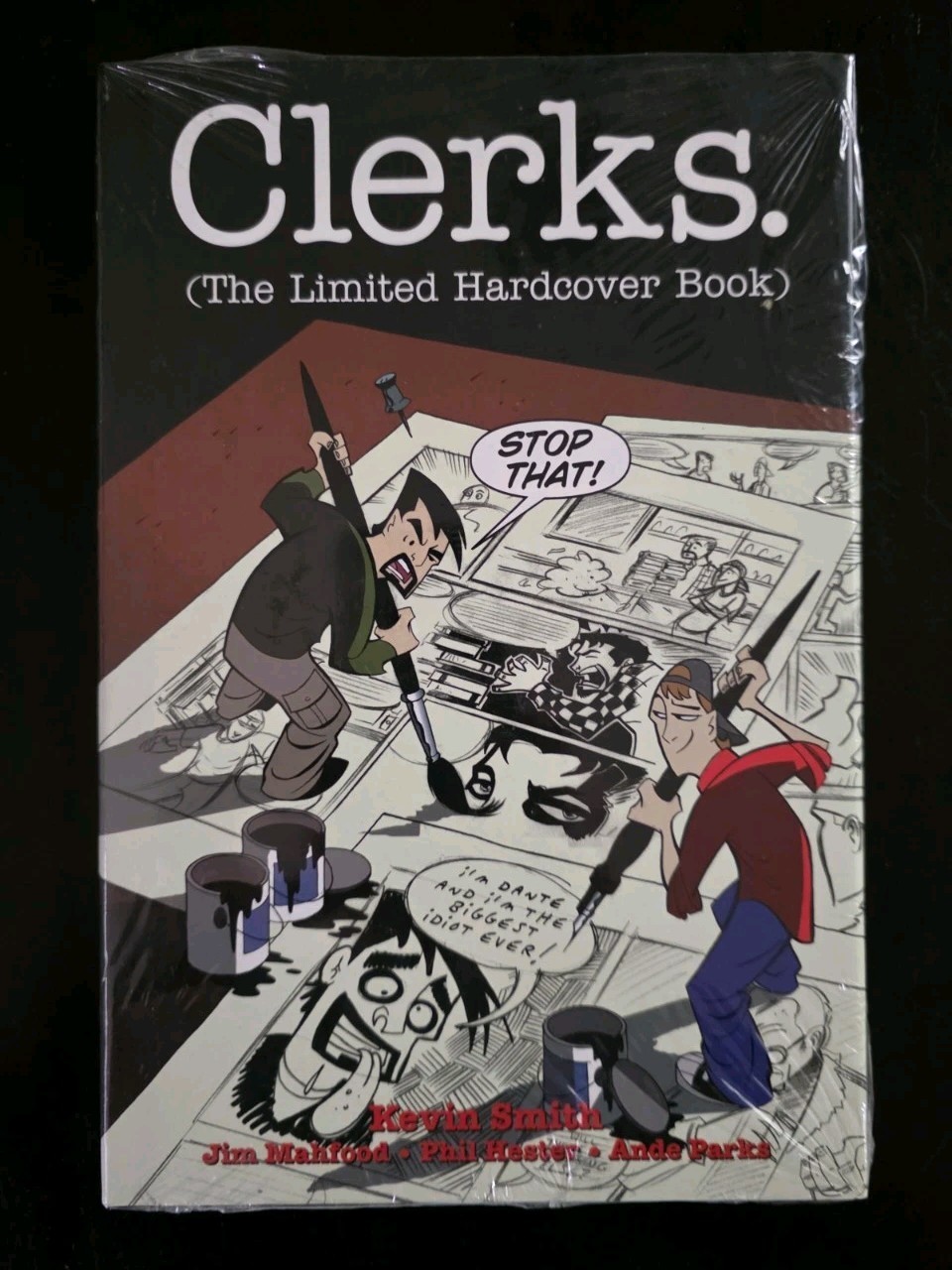 Clerks - THE LIMITED HARDCOVER BOOK - SEALED NEW - SIGNED - Graphic Novel
