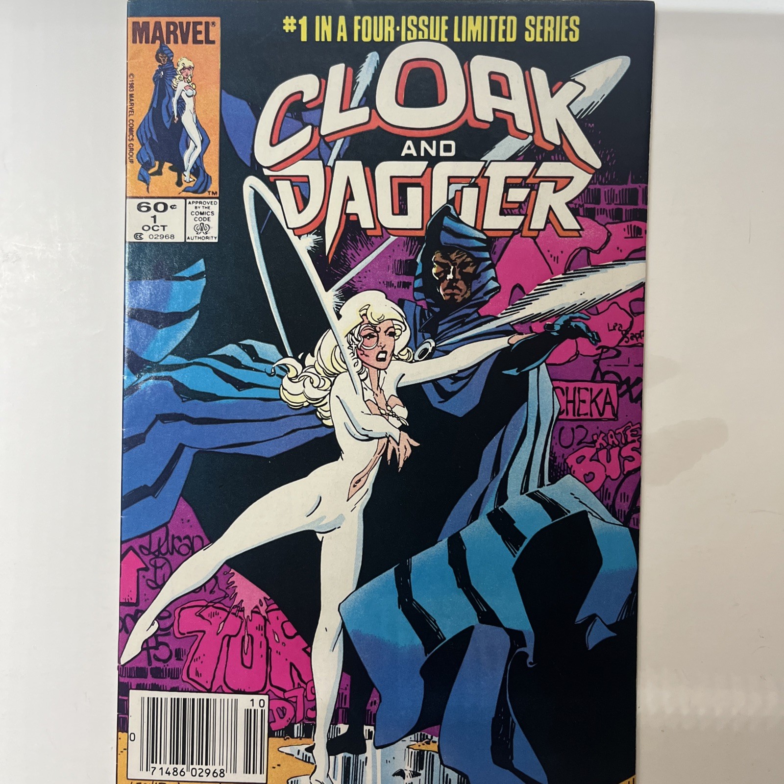 Cloak and Dagger #1 Newsstand Edition Marvel 1983