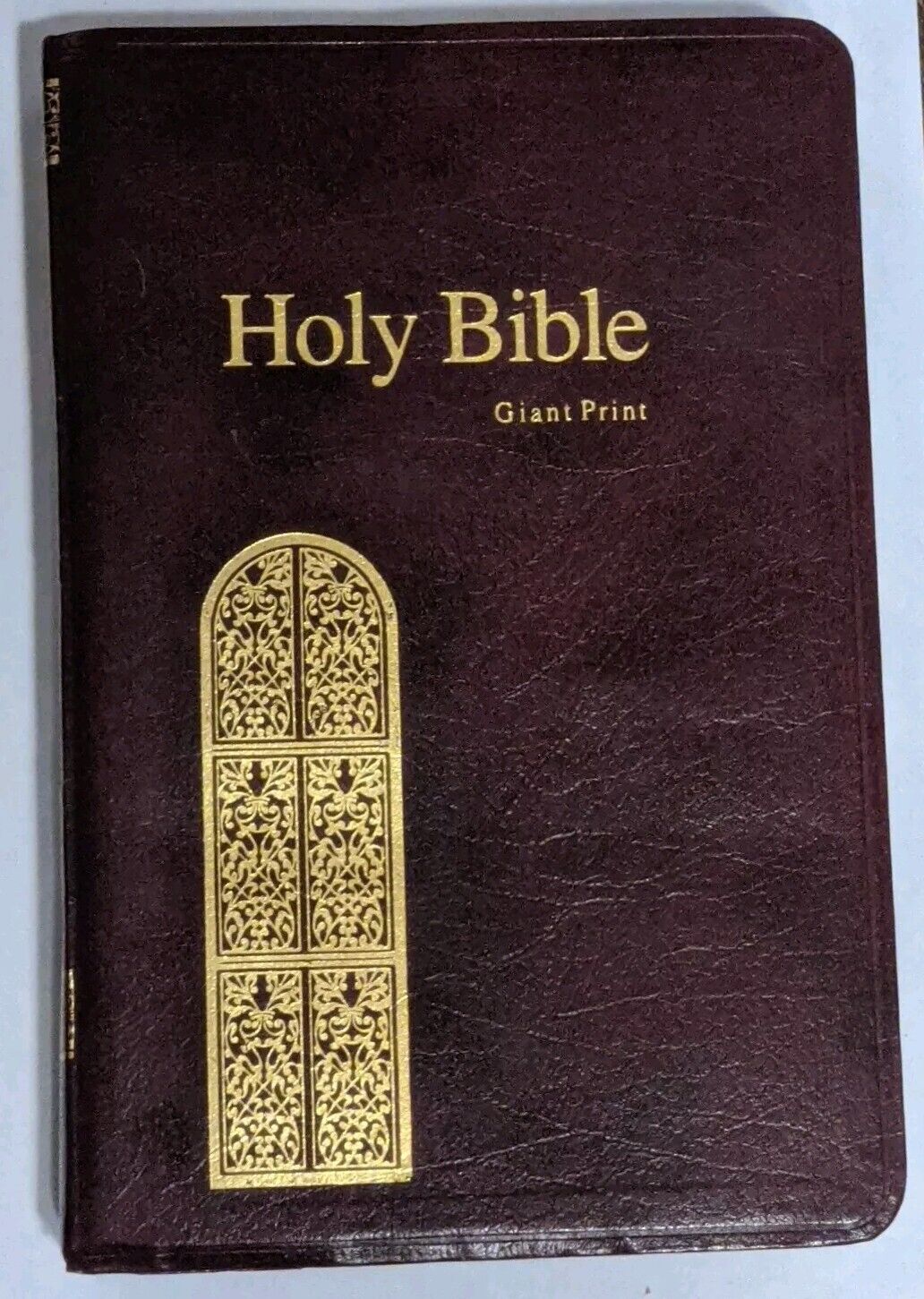 Holy Bible - Vintage Giant Print - Leather Cover -King James version