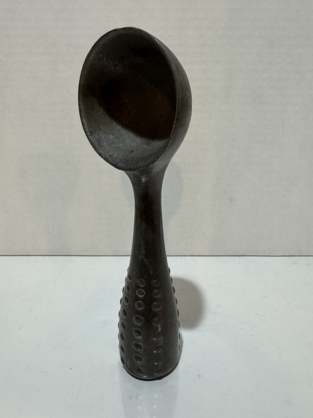Antique 1920s-1930s SCOOP RITE Ice Cream Scoop Cast Aluminum Hobnail PAT PEND