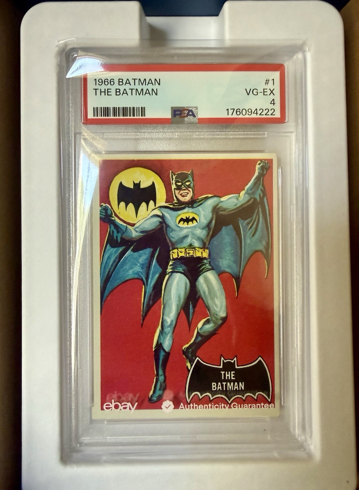 1966 THE BATMAN - BLACK BAT #1 - PSA 4 ROOKIE GRAIL
