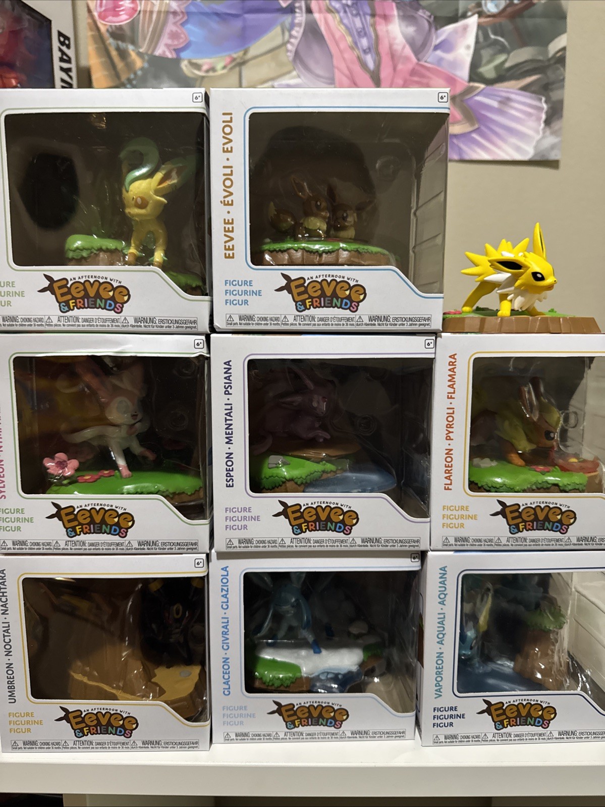 Funko An Afternoon with Eevee & Friends Complete Set of 9 Vinyl Figures