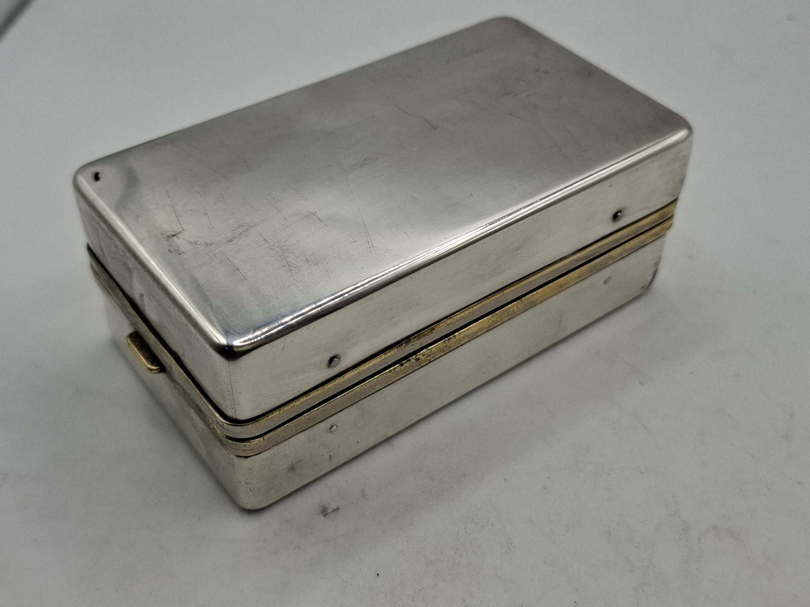 Vintage Antique Edwardian sterling silver curling tong heater