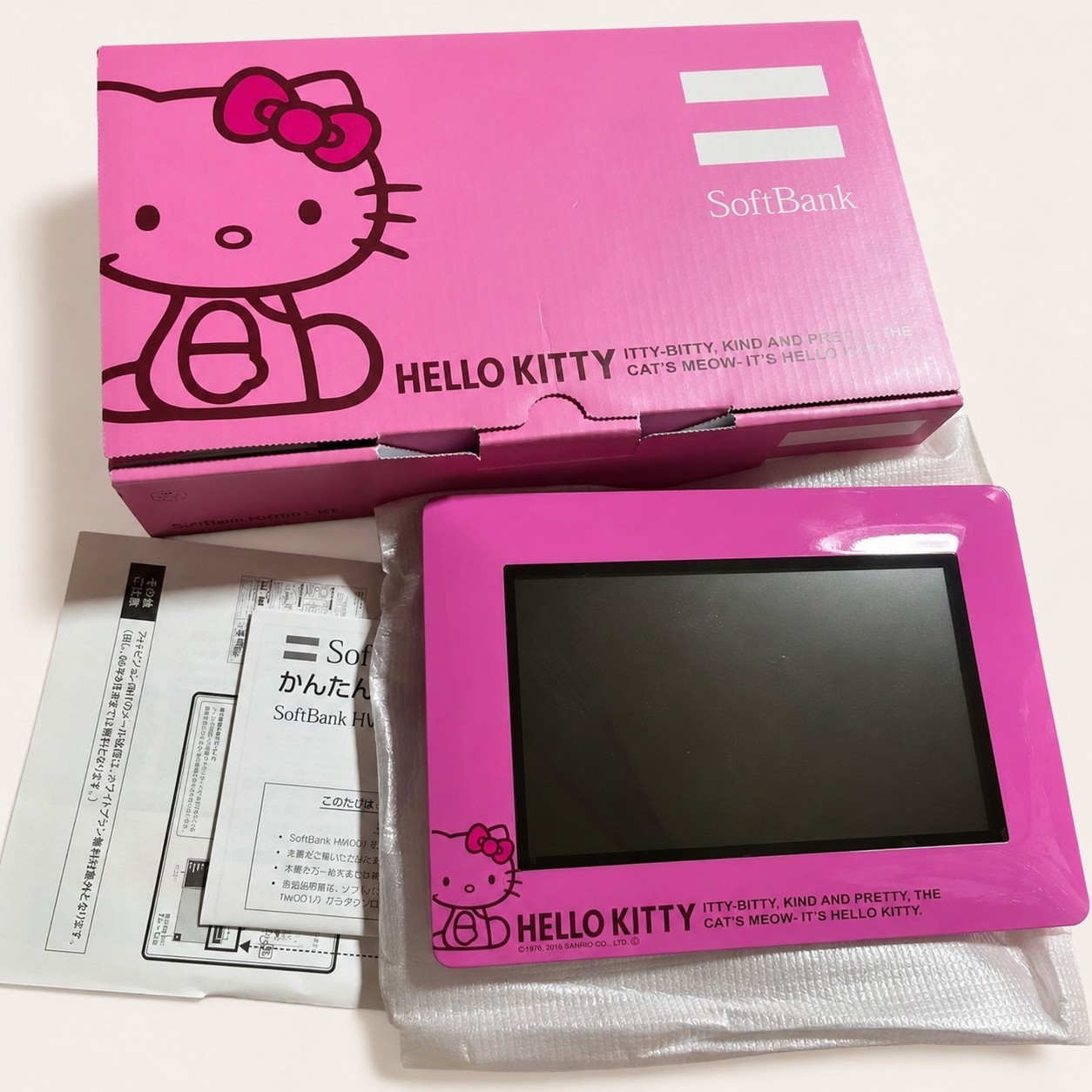 2009 Hello Kitty SoftBank PhotoVision HW001 KT 7