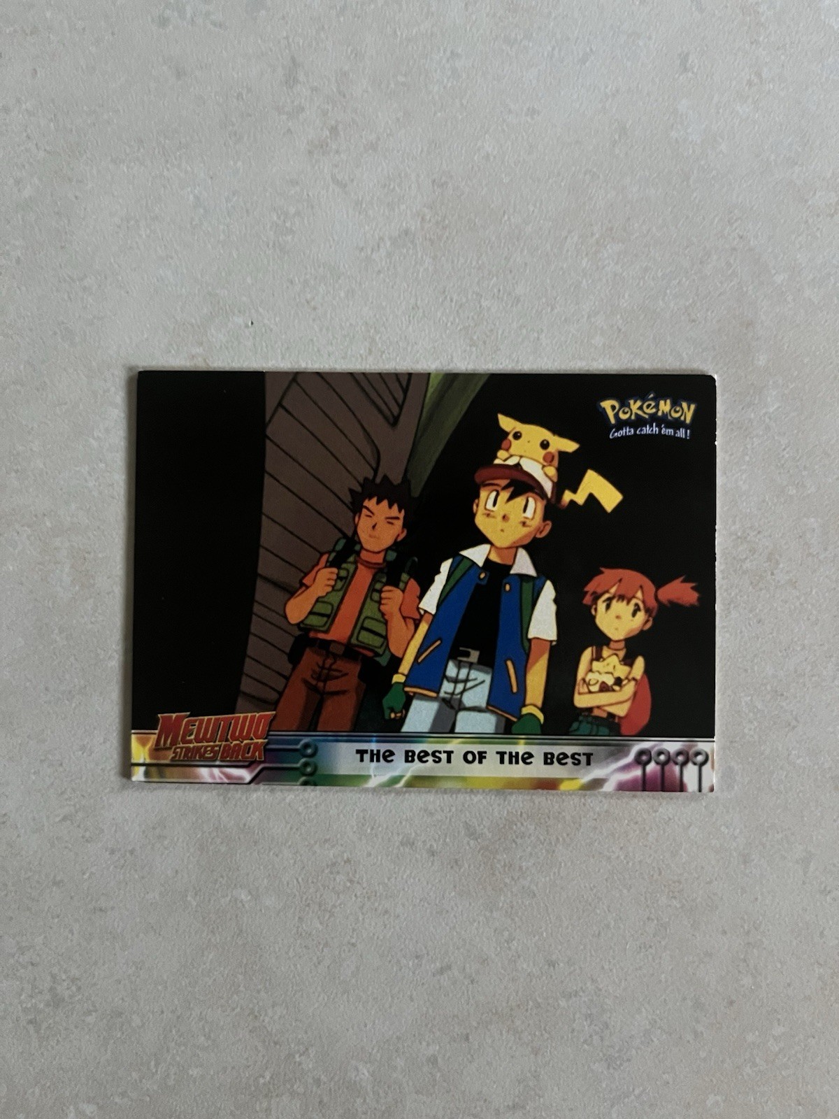 Topps Pokémon Mewtwo Strikes Back The Best of the Best Card #20 1999 Movie