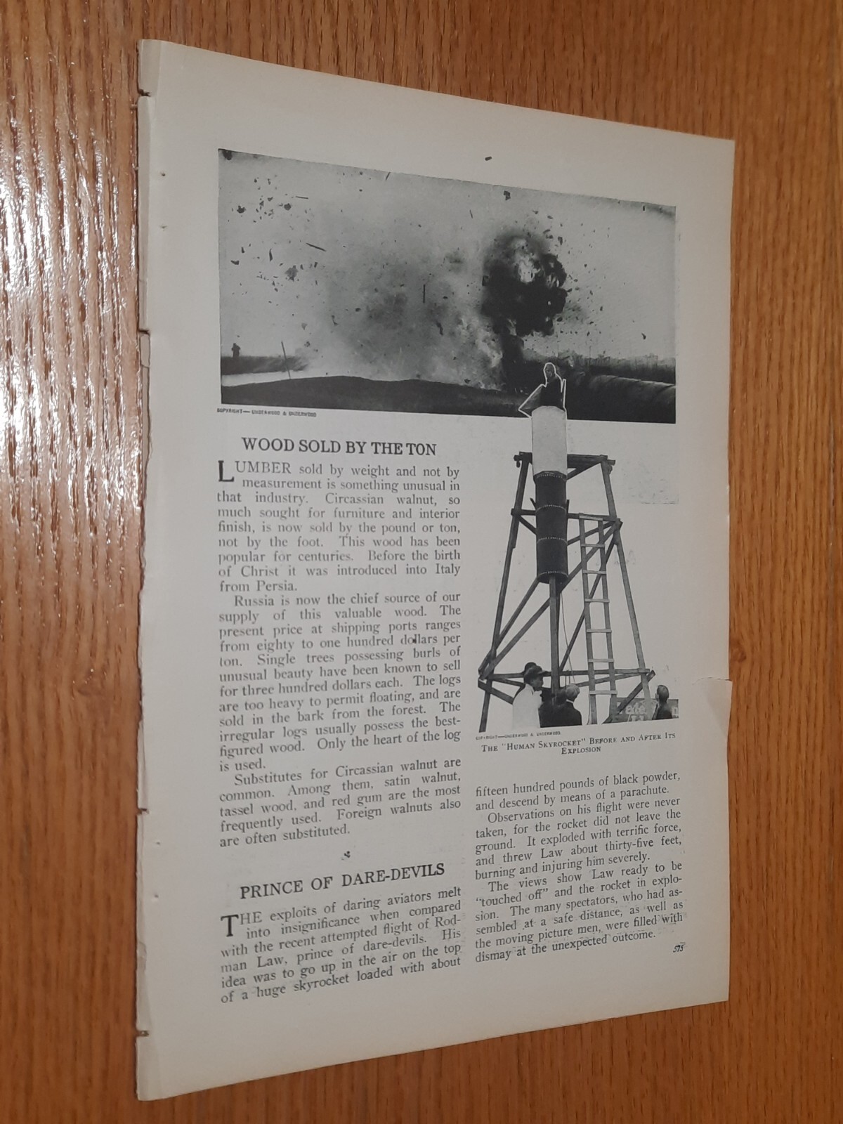SS Royal George Raising Firefighters Soil Science Porpoise Technical World 1913