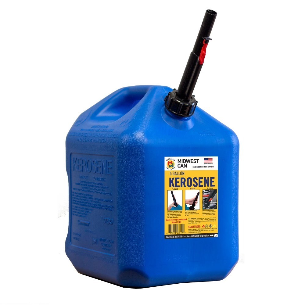 5 Gallon Kerosene Can with Auto Shut Off Spout, Model 7610-2 5 Gallon Kerosene Can with Auto Shut Off Spout, Model 7610-2