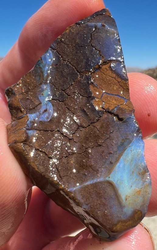 155cts Australian Boulder Opal Rough Rock 155cts Australian Boulder Opal Rough Rock