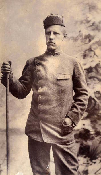 Portrait Of Fridtjof Nansen In 1890 OLD PHOTO