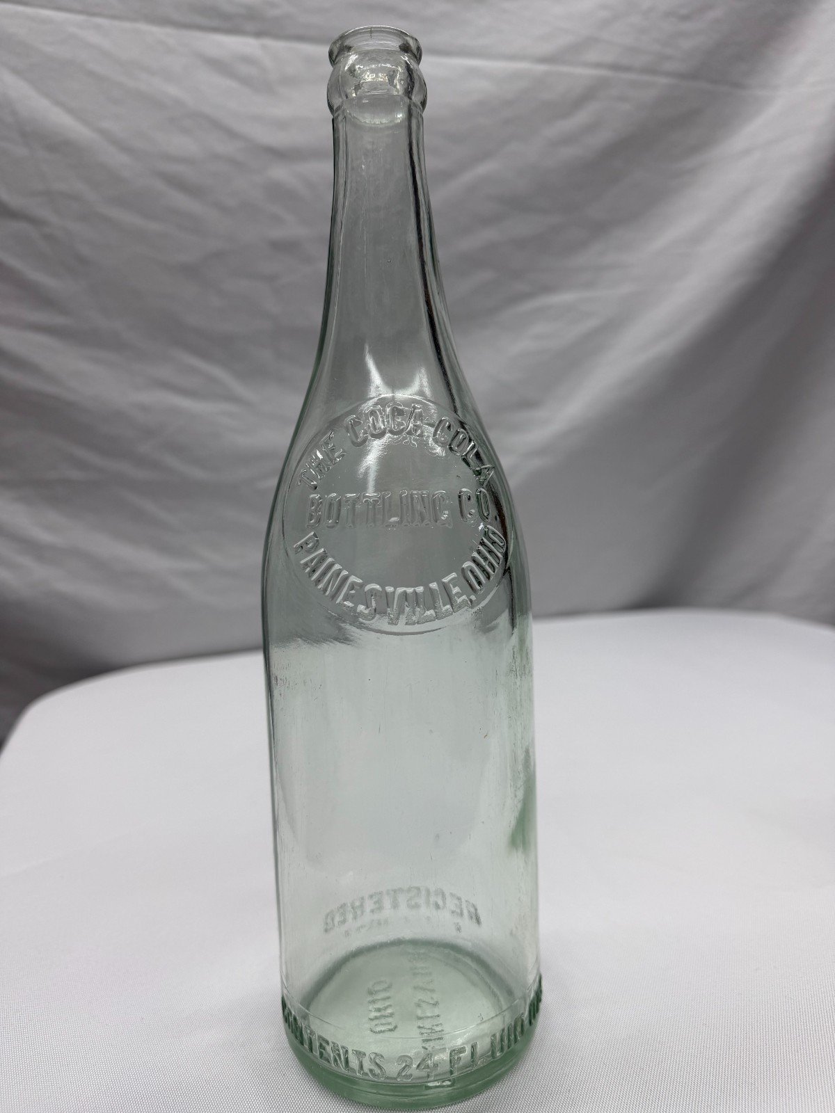 Vintage 24oz Coca Cola Bottle Co Bottle - Painesville, Ohio