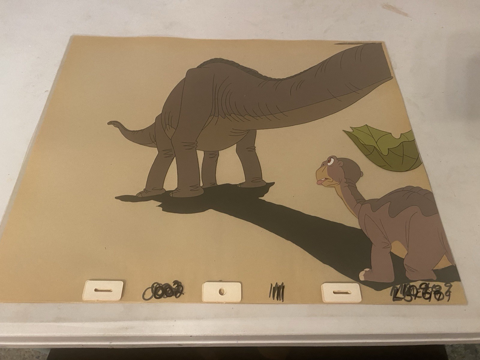 The Land Before Time Original Movie Cel 1988
