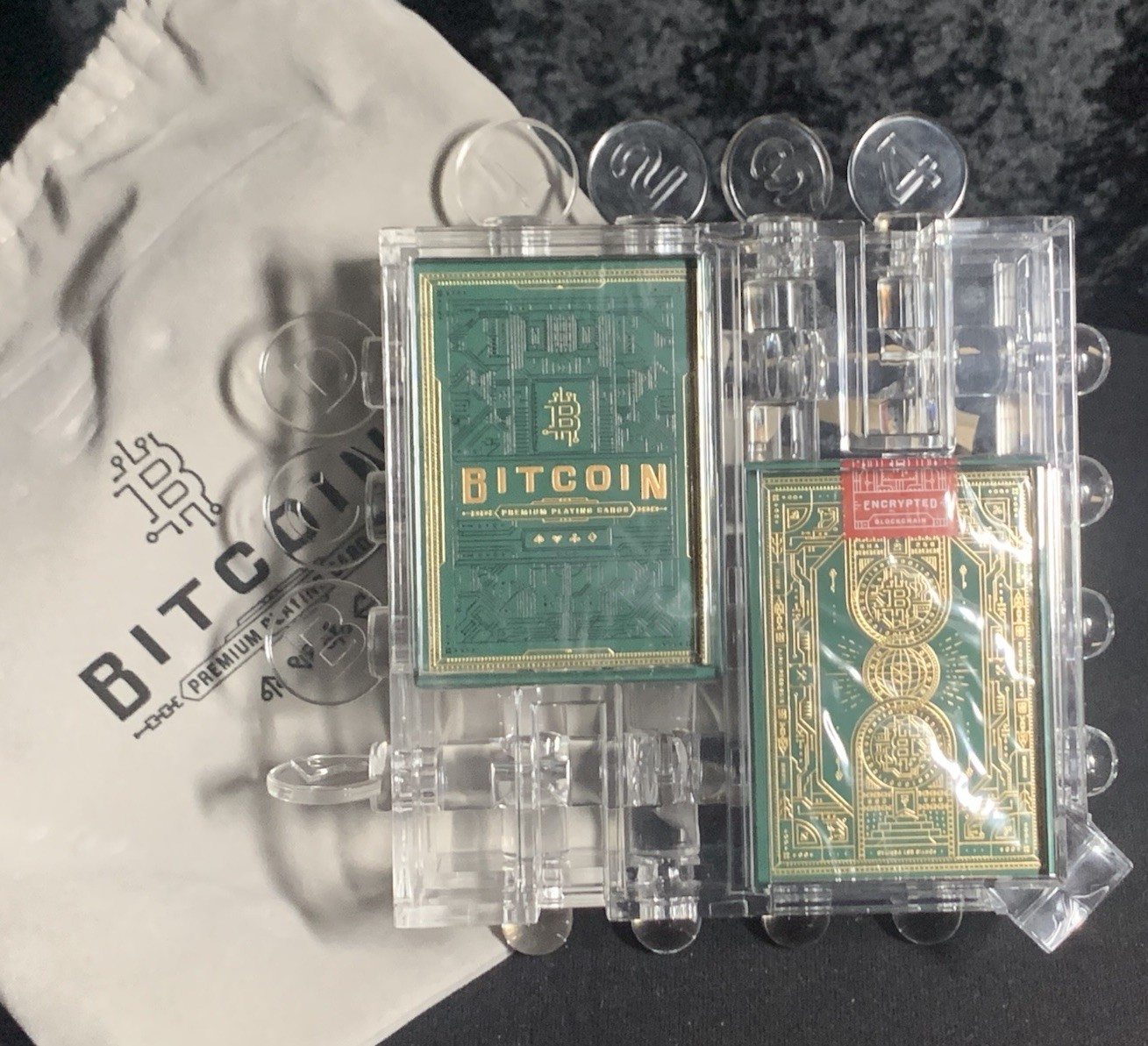 Bitcoin Playing Cards - Limited Edition Collector’s Bitcoin Card Puzzle Box Bitcoin Playing Cards - Limited Edition Collector’s Bitcoin Card Puzzle Box