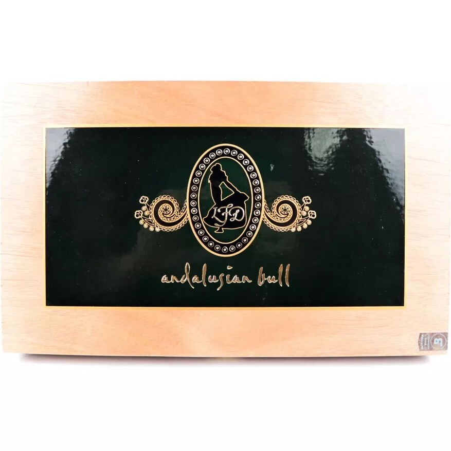 La Flor Dominicana Andalusian Bull Empty Wood Cigar Box 12.5\