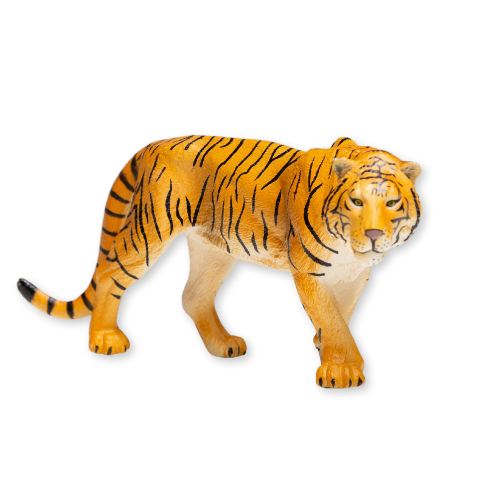 ZAGA Toys Orange Bengal Tiger, Realistic Animal Figurine for hands on play