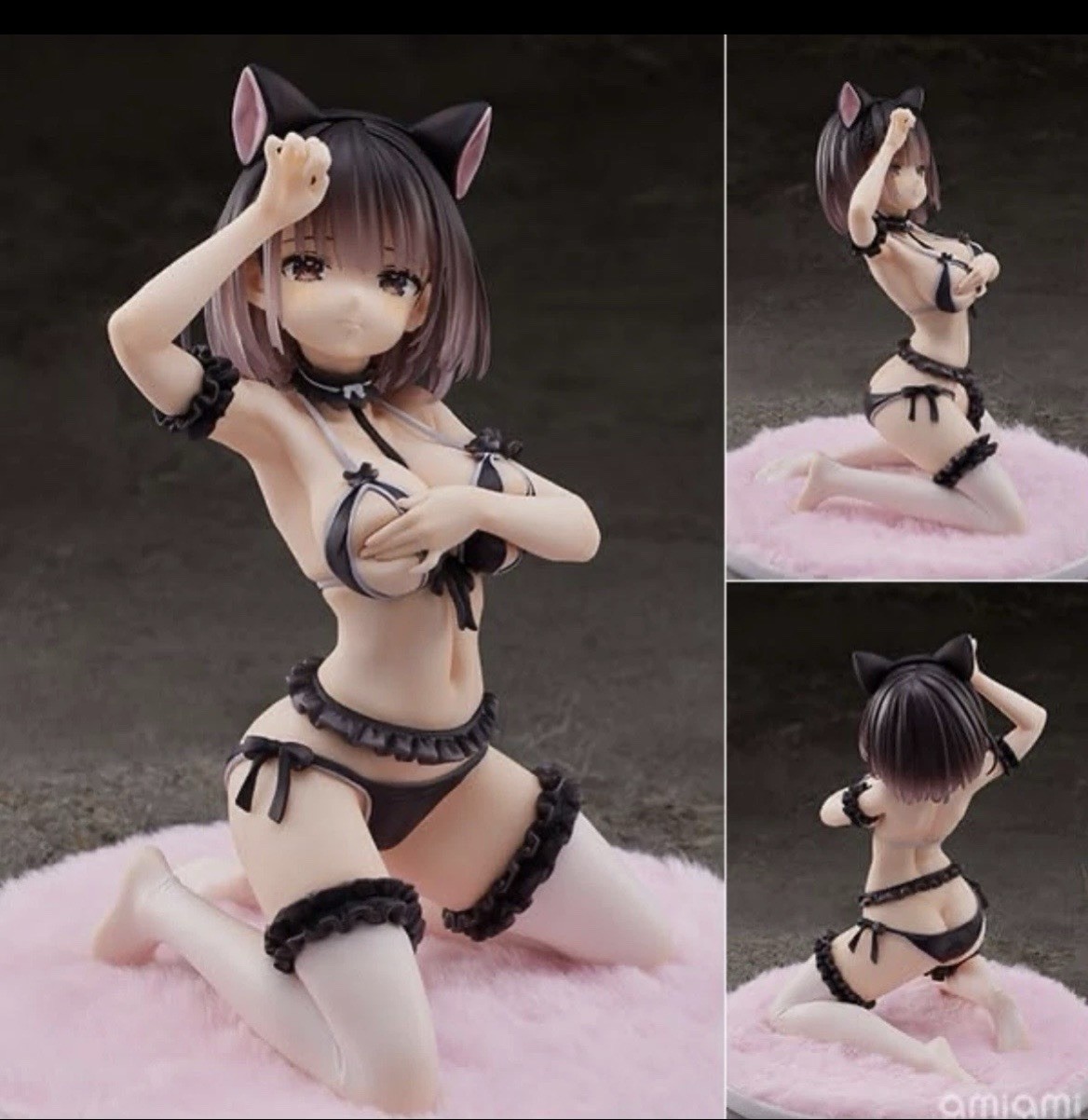 NEW Pink Charm Gaou Posing in Front of a Mirror Ayaka 1/6 Scale Figure Japan