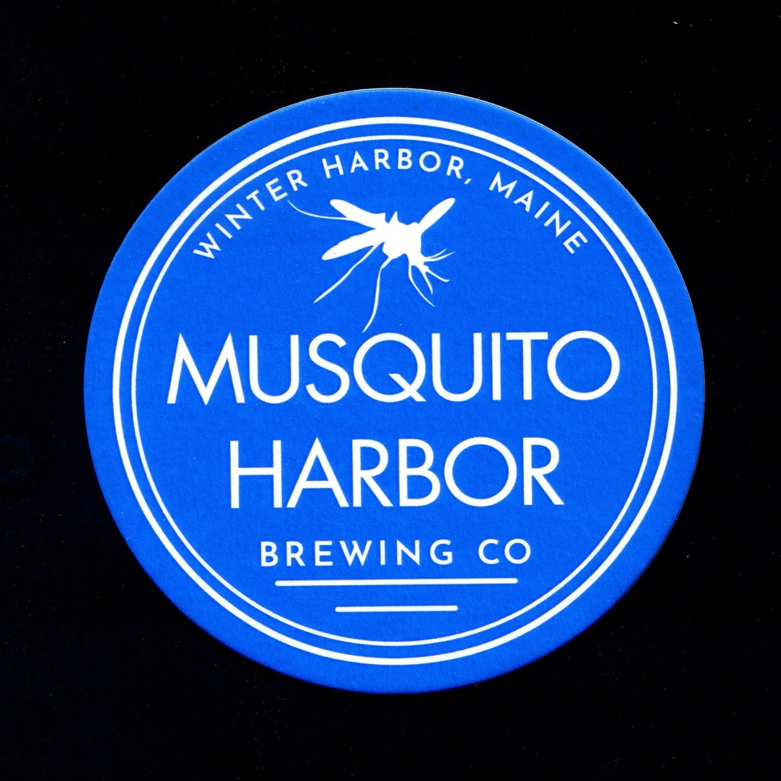 1 Musquito Harbor Brewing New Beer Coaster Winter Harbor, Maine 1 Musquito Harbor Brewing New Beer Coaster Winter Harbor, Maine