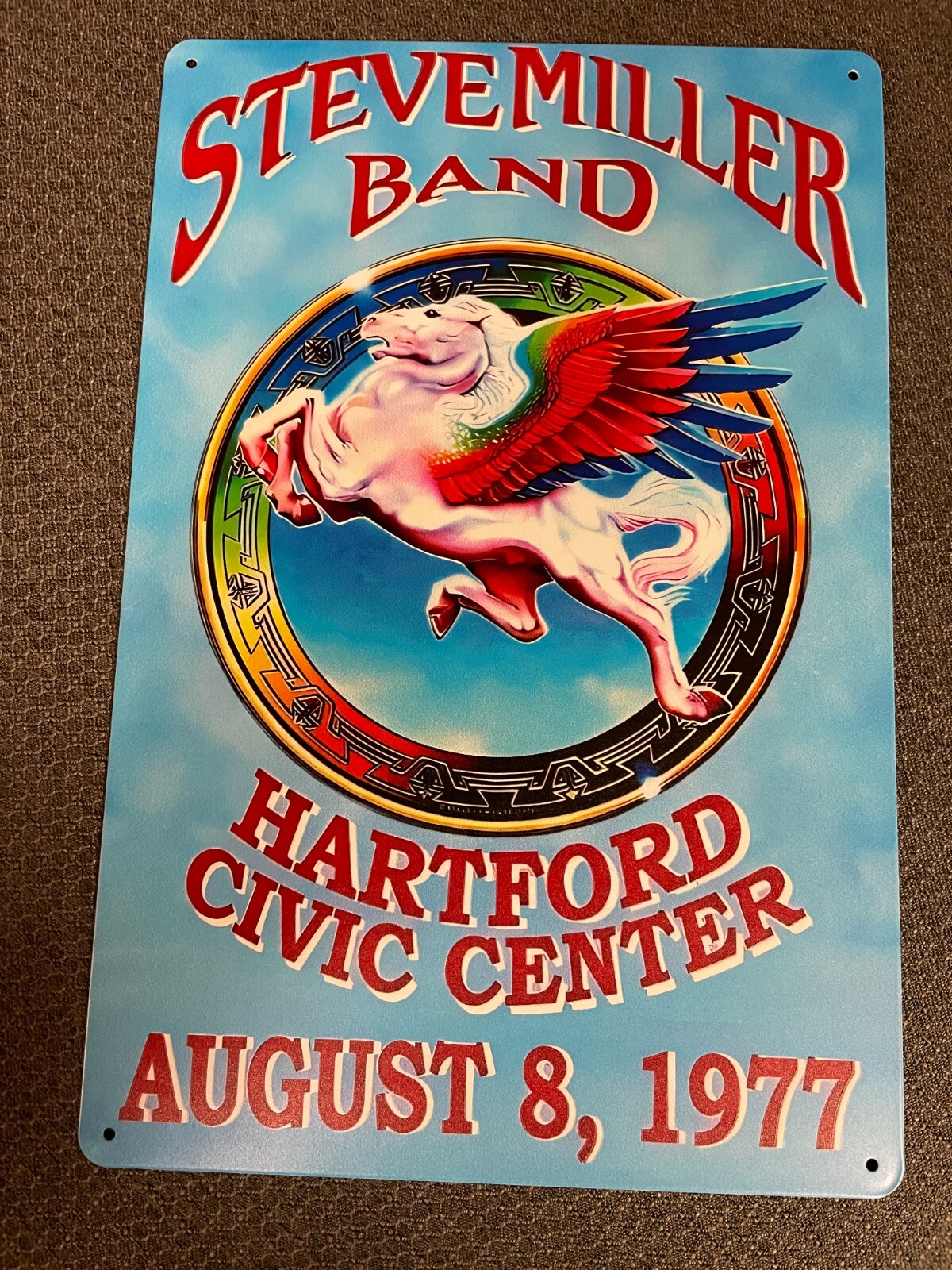 STEVE MILLER BAND  Metal sign 8\