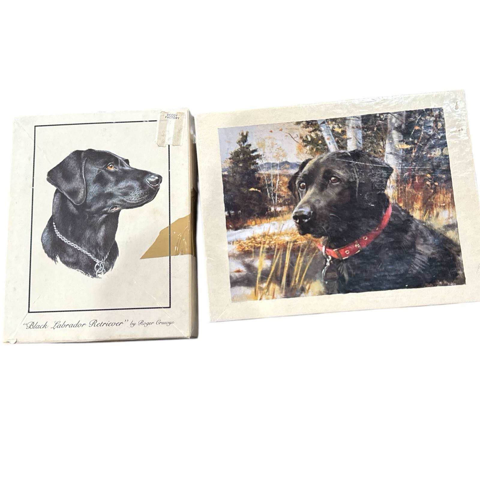 VTG Robert Abbett Soda Black Lab Black Lab Roger Cruwys Notecard Sets Incomplete VTG Robert Abbett Soda Black Lab Black Lab Roger Cruwys Notecard Sets Incomplete