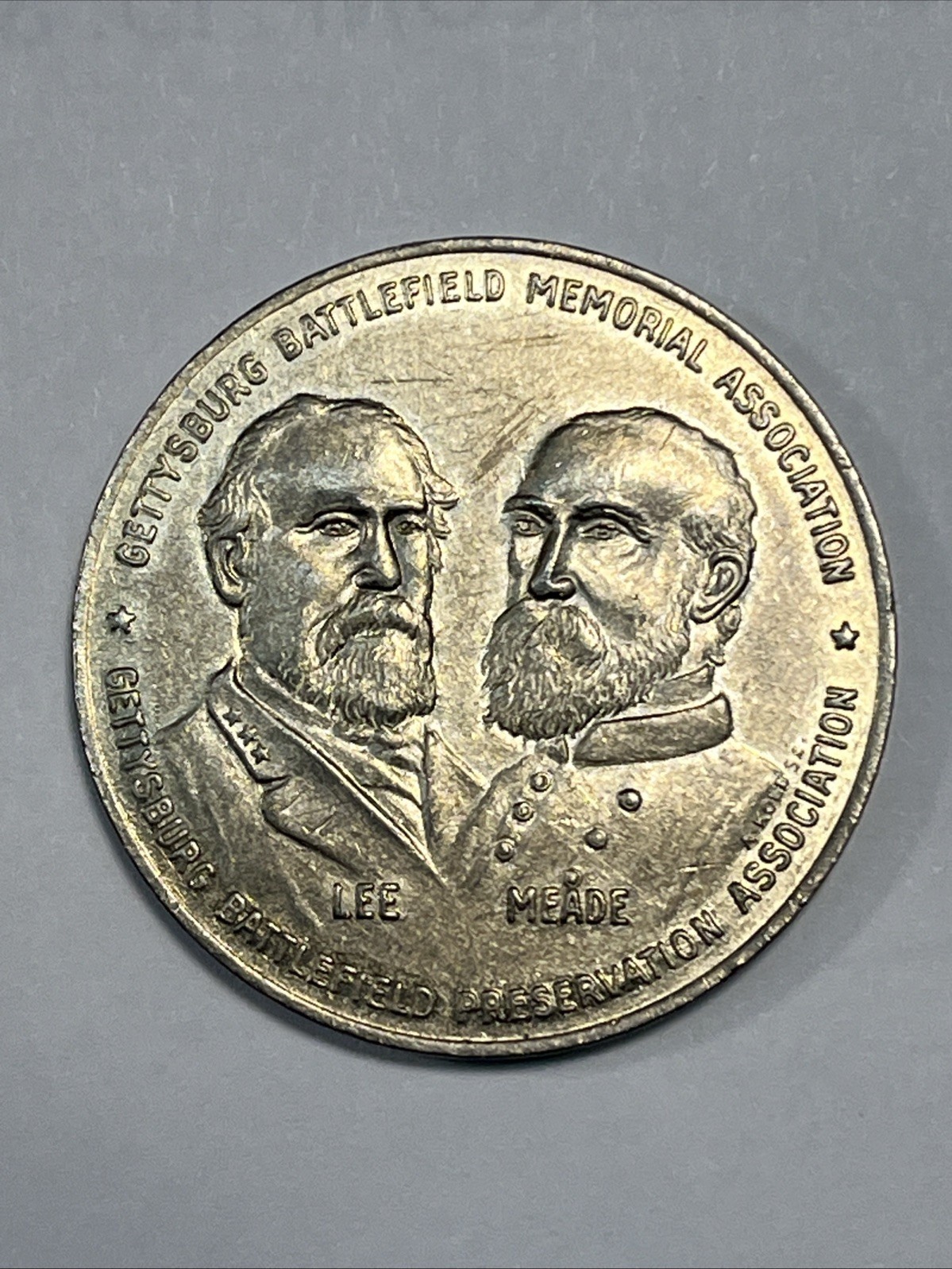 Gettysburg Battlefield Centennial Fellowship Award Lee And Meade 1863-1963