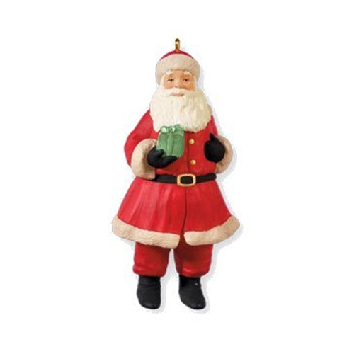 2010 Hallmark Santa's Busy Season Ornament - Santa Claus - Saint Nicholas