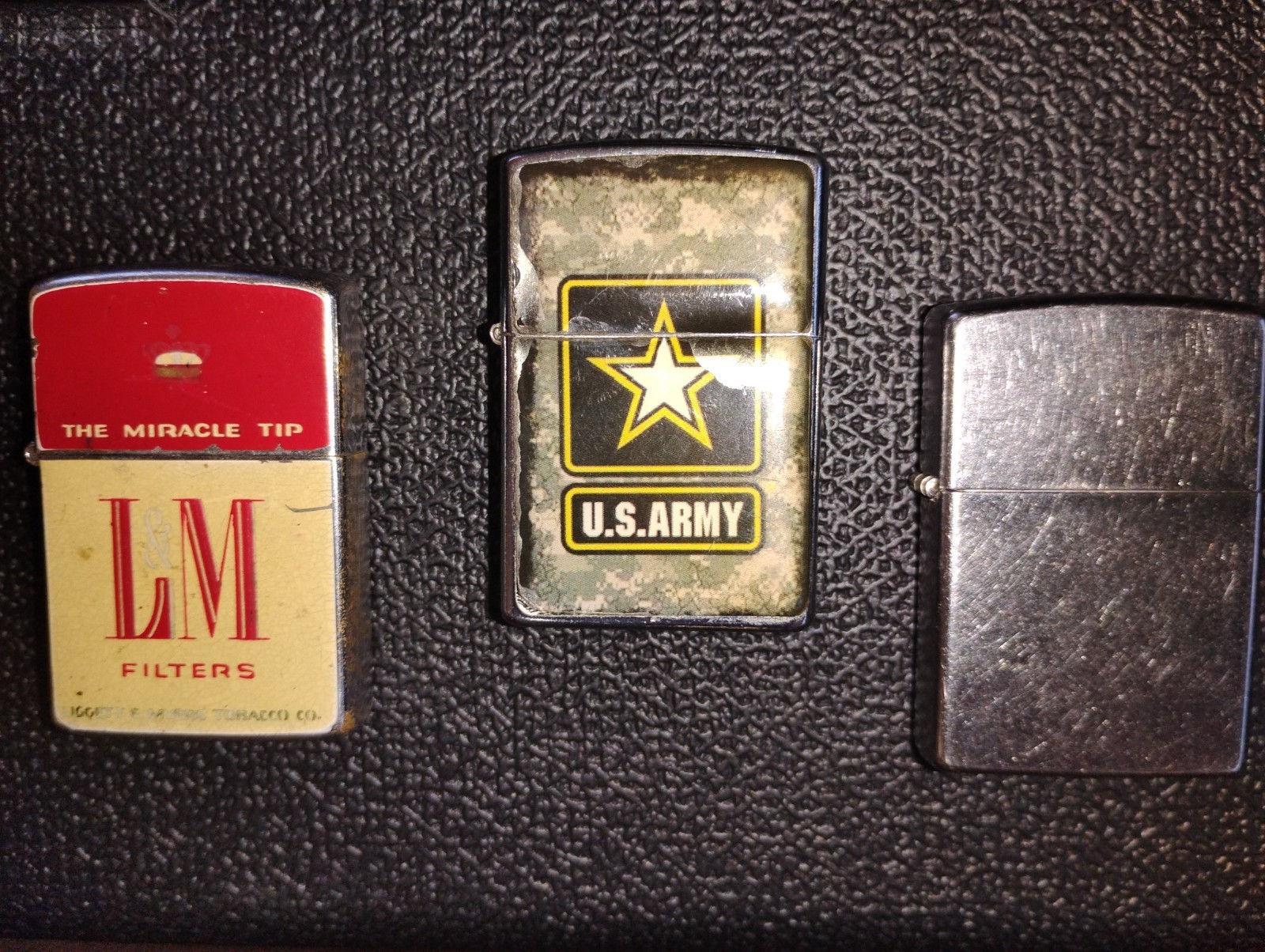 vintage zippo lighter lot collection