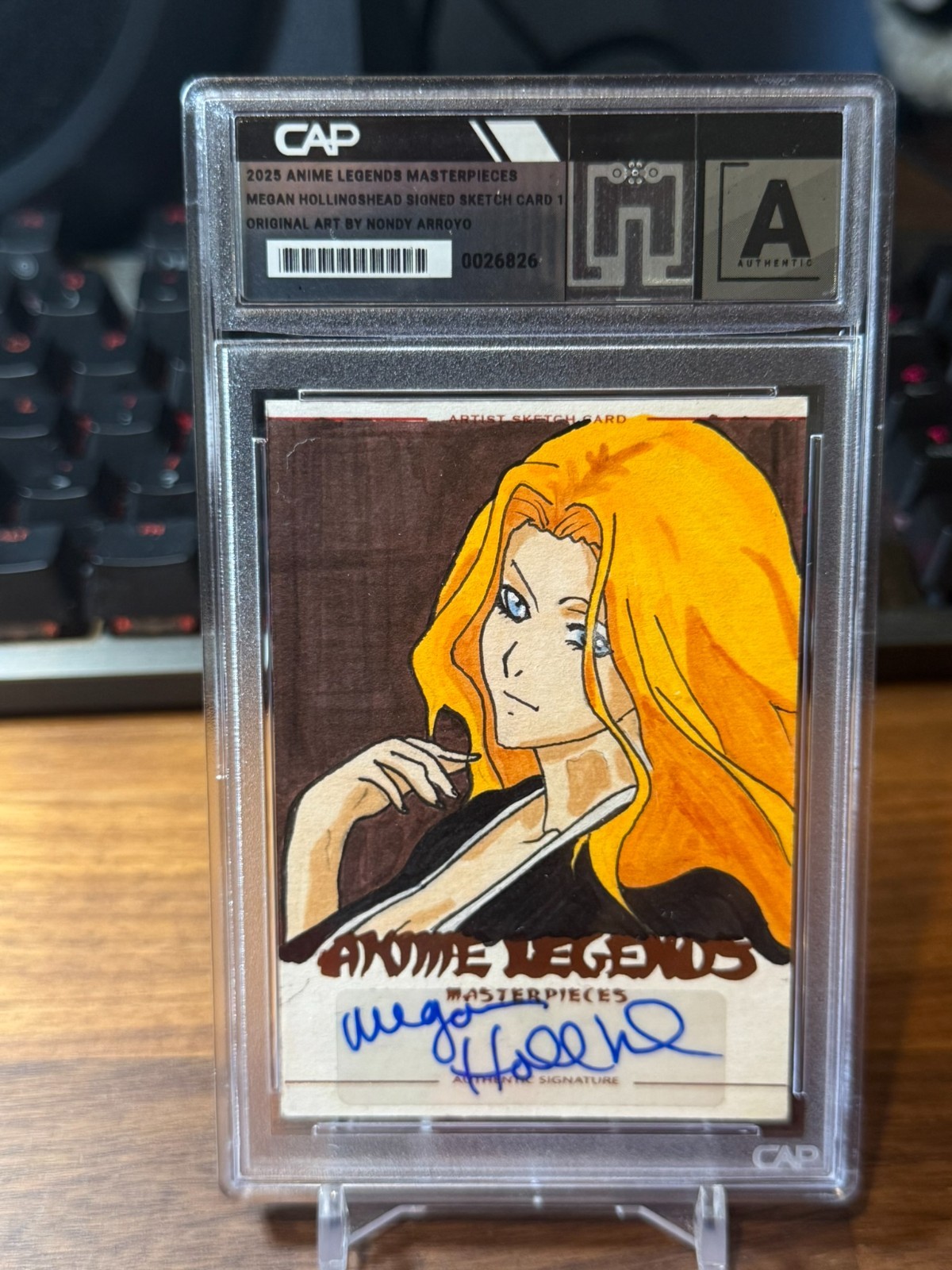 2026 Anime Legends Masterpieces (Rangiku) - Sketch Card - Megan Hollingshead