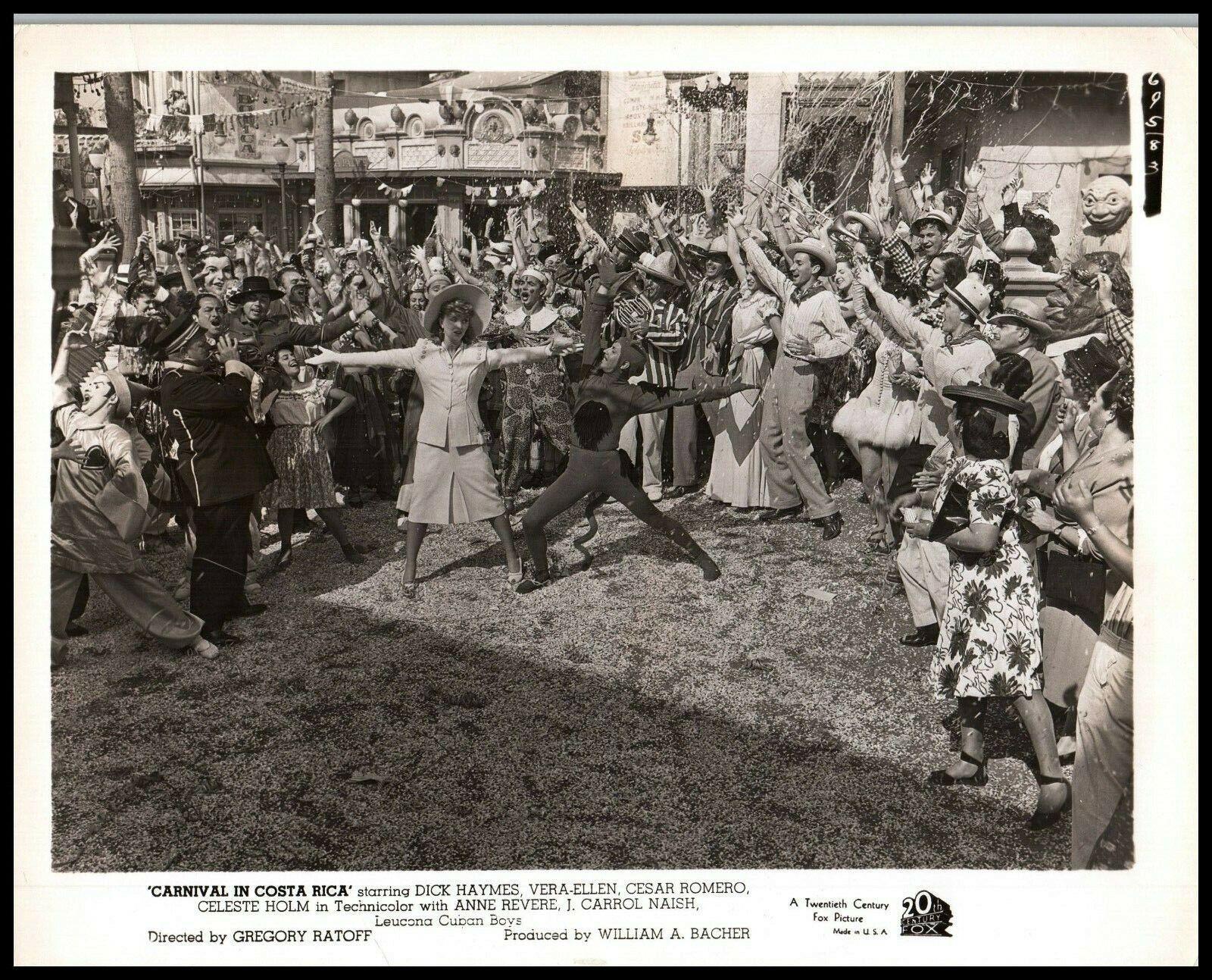 Dick Haymes + Vera-Ellen in Carnival in Costa Rica (1947) ORIGINAL PHOTO M 67