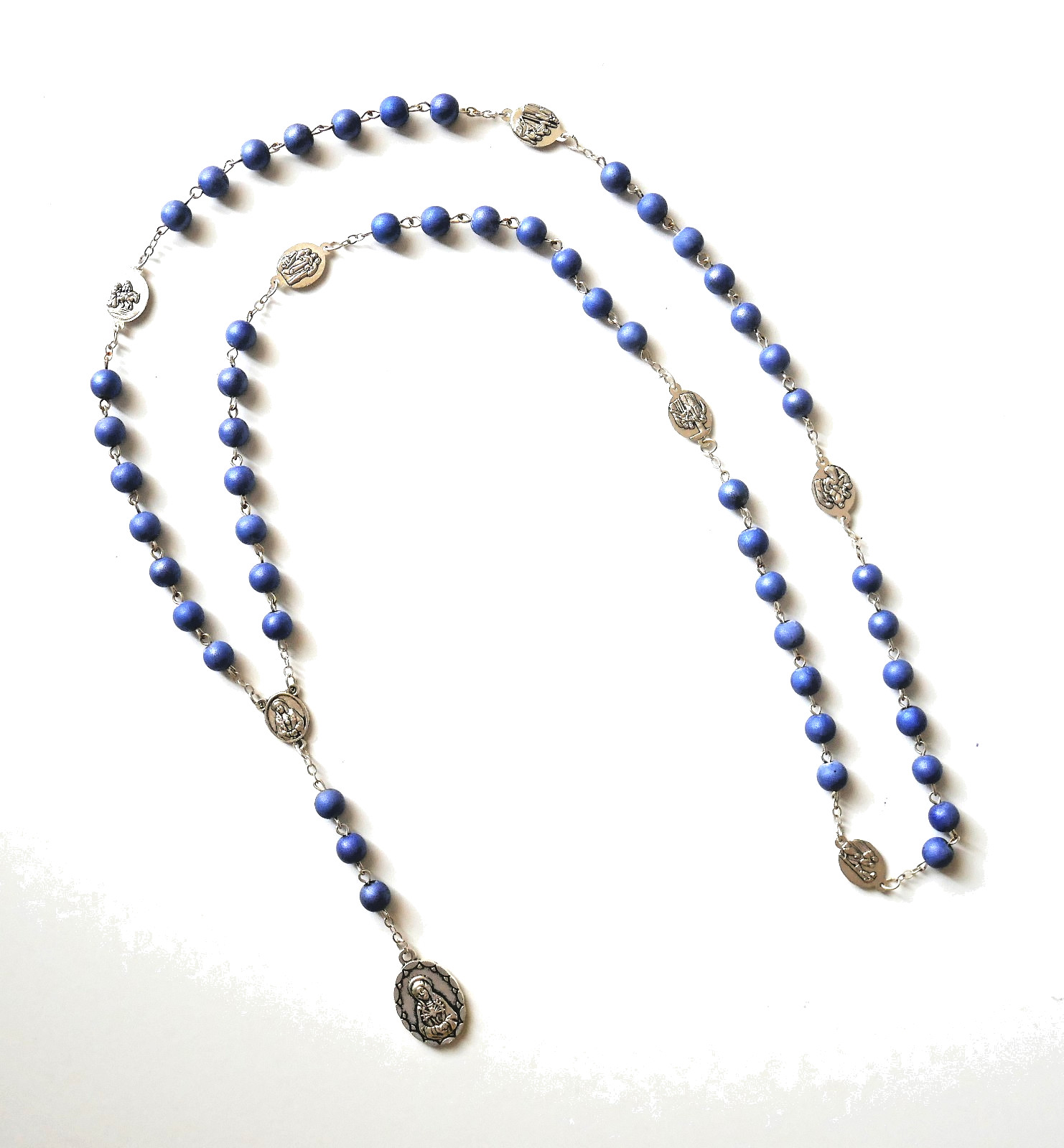 Our Lady of The Seven Sorrows Blue Chaplet