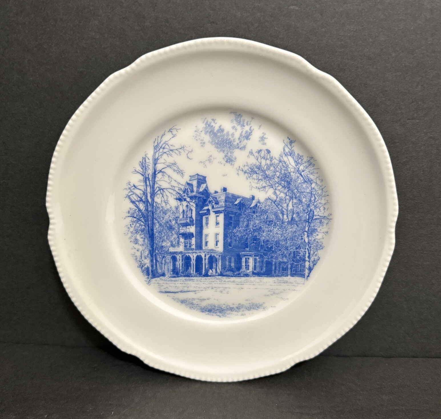 Castleton China Wilson College Collector Plate, Centennial, 8”