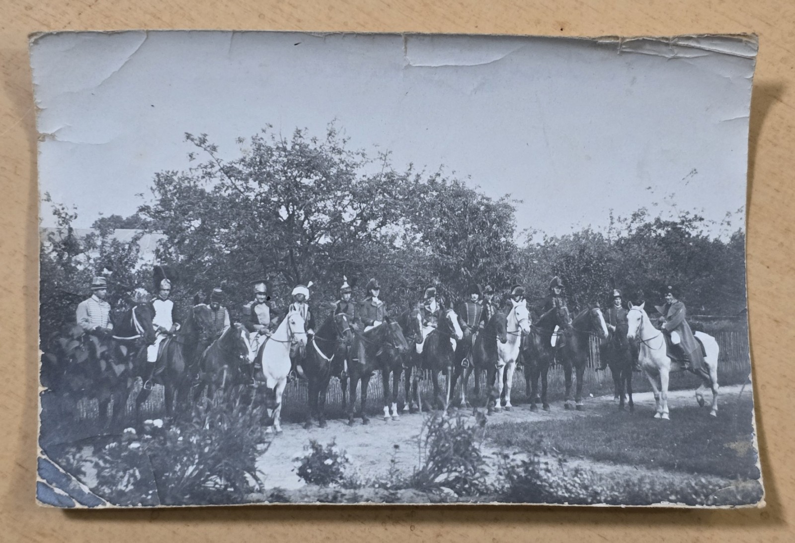Rare French Victorian Military Costumes Photo