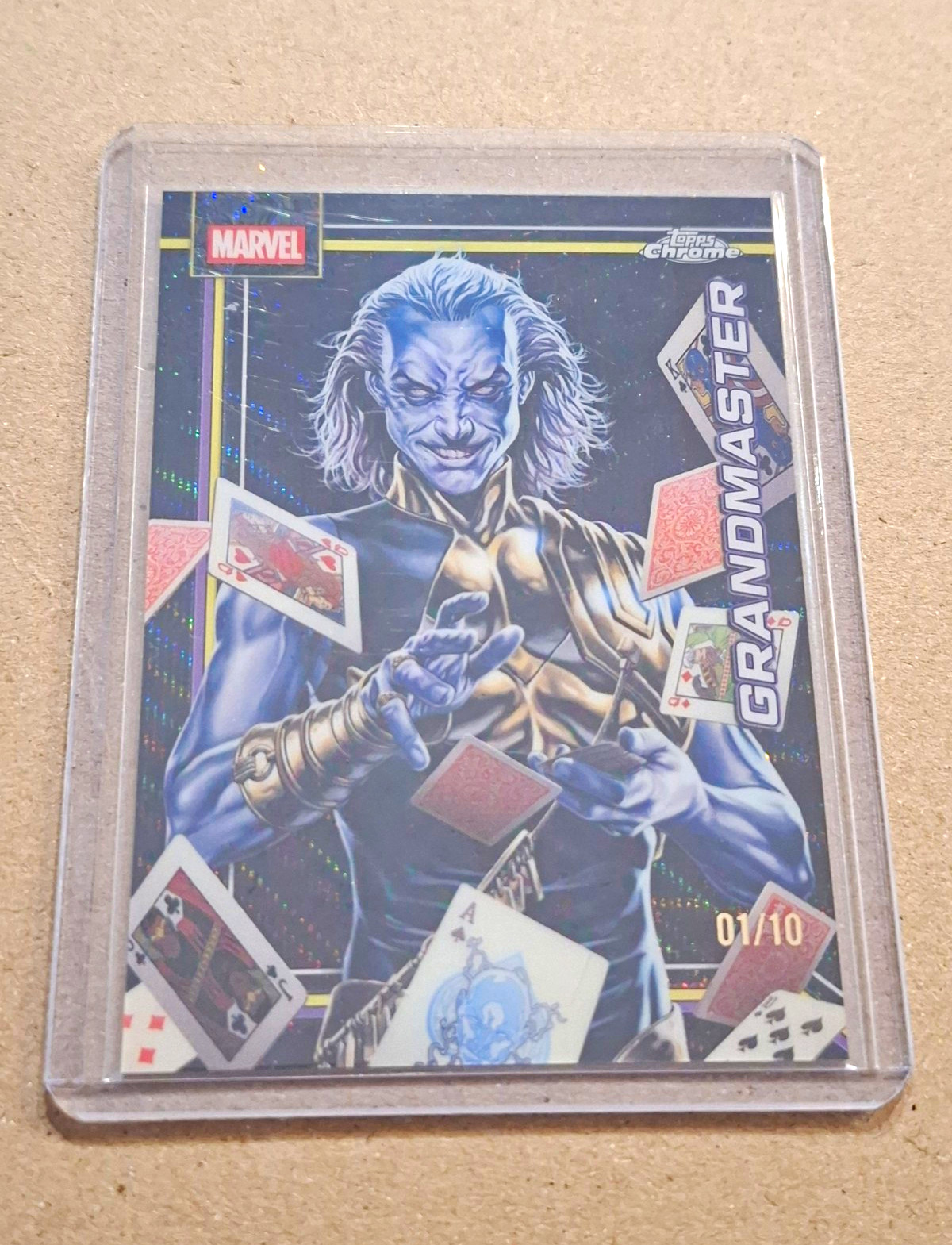 Topps 2026 Topps Chrome Marvel Grandmaster  Serial Numbered 1 /10 (ALPHA) MInt