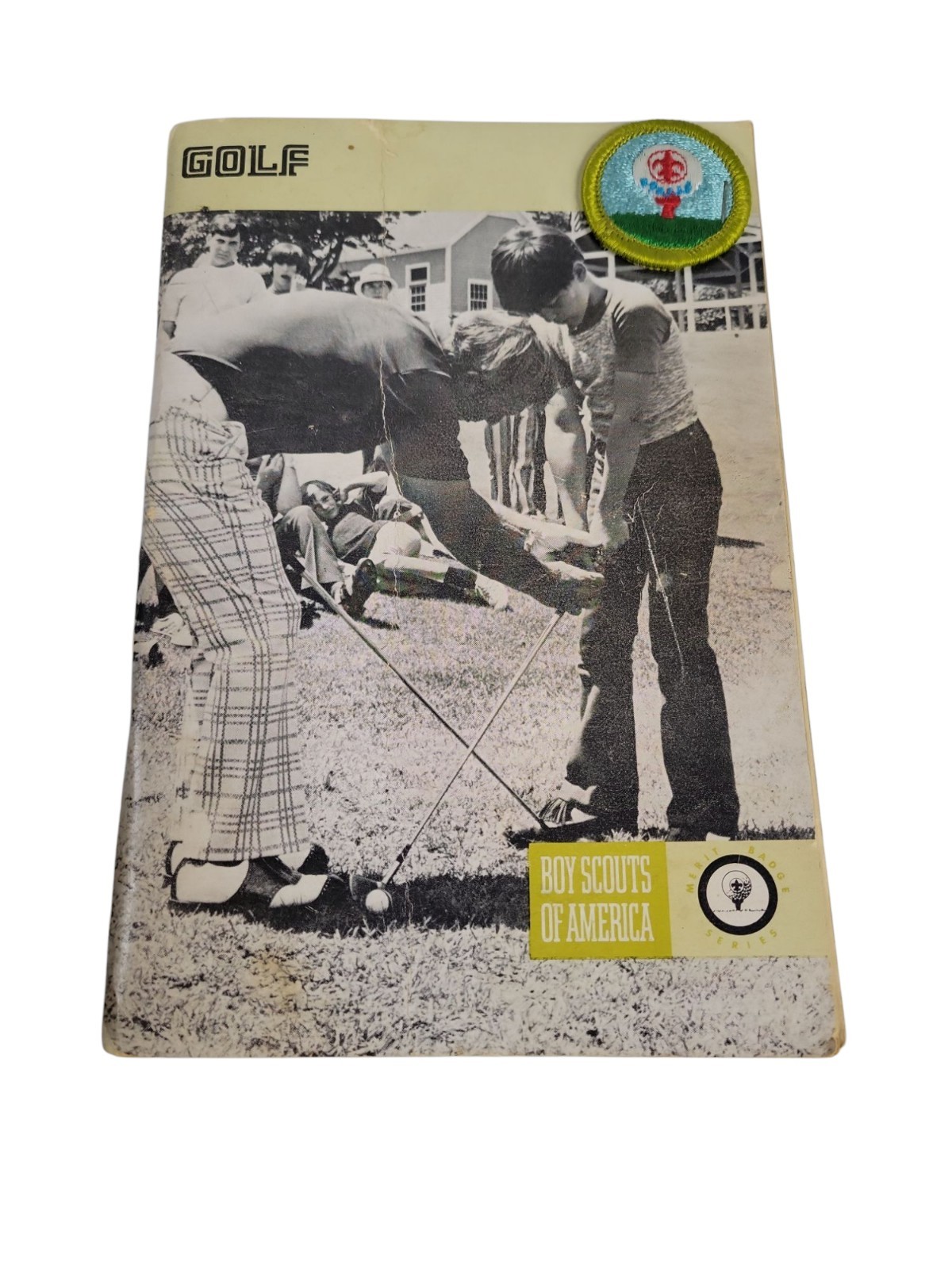1977 Boy Scouts of America Golf Instruction Manual w/ Golfing Badge 1977 Boy Scouts of America Golf Instruction Manual w/ Golfing Badge