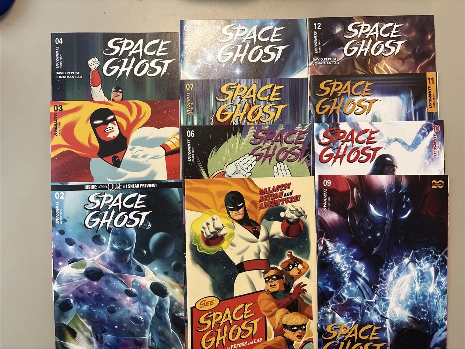 Space Ghost #2-12 (2024 Dynamite Comic Lot Run) David Pepose / Jonathan Lau Space Ghost #2-12 (2024 Dynamite Comic Lot Run) David Pepose / Jonathan Lau