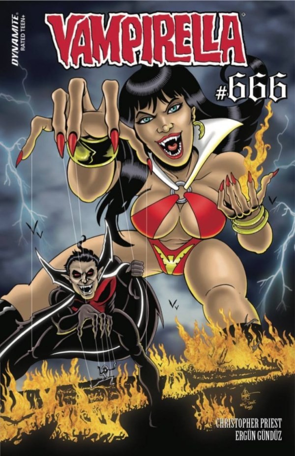 Vampirella #666 Cover U Ken Haeser Homage Variant Dynamite 2024