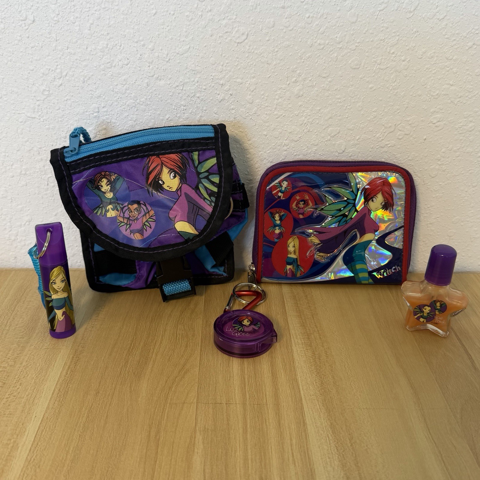 W.I.T.C.H. Bag And Wallet Lot Vintage Disney Series Rare Y2K