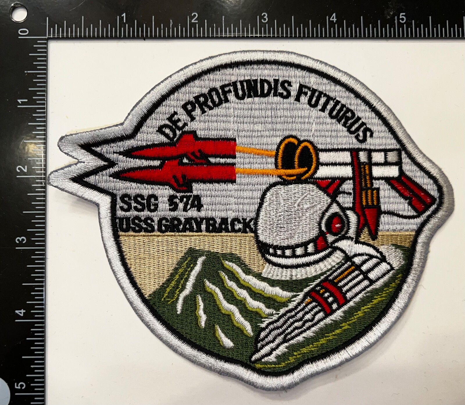 USN US Navy USS Grayback SSG-574 Submarine Patch