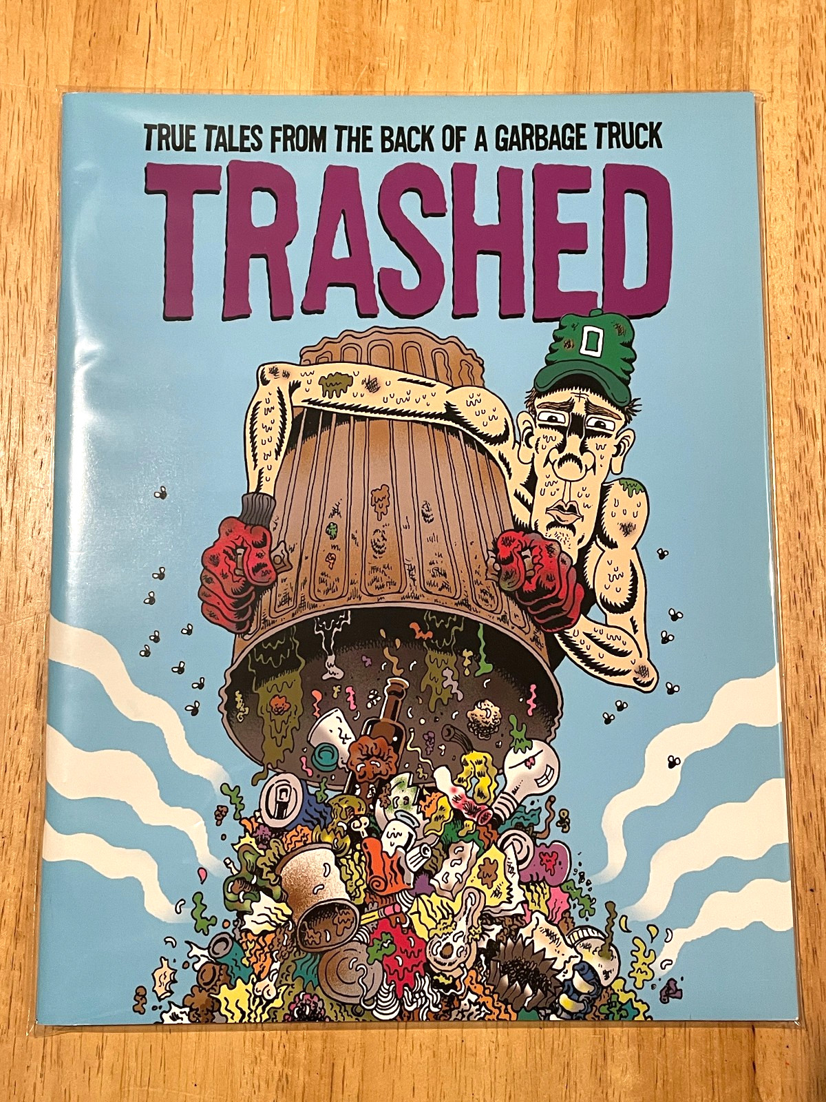 Trashed Derf Backderf Second Printing Large Format TPB 2002 Slave Labor Graphics