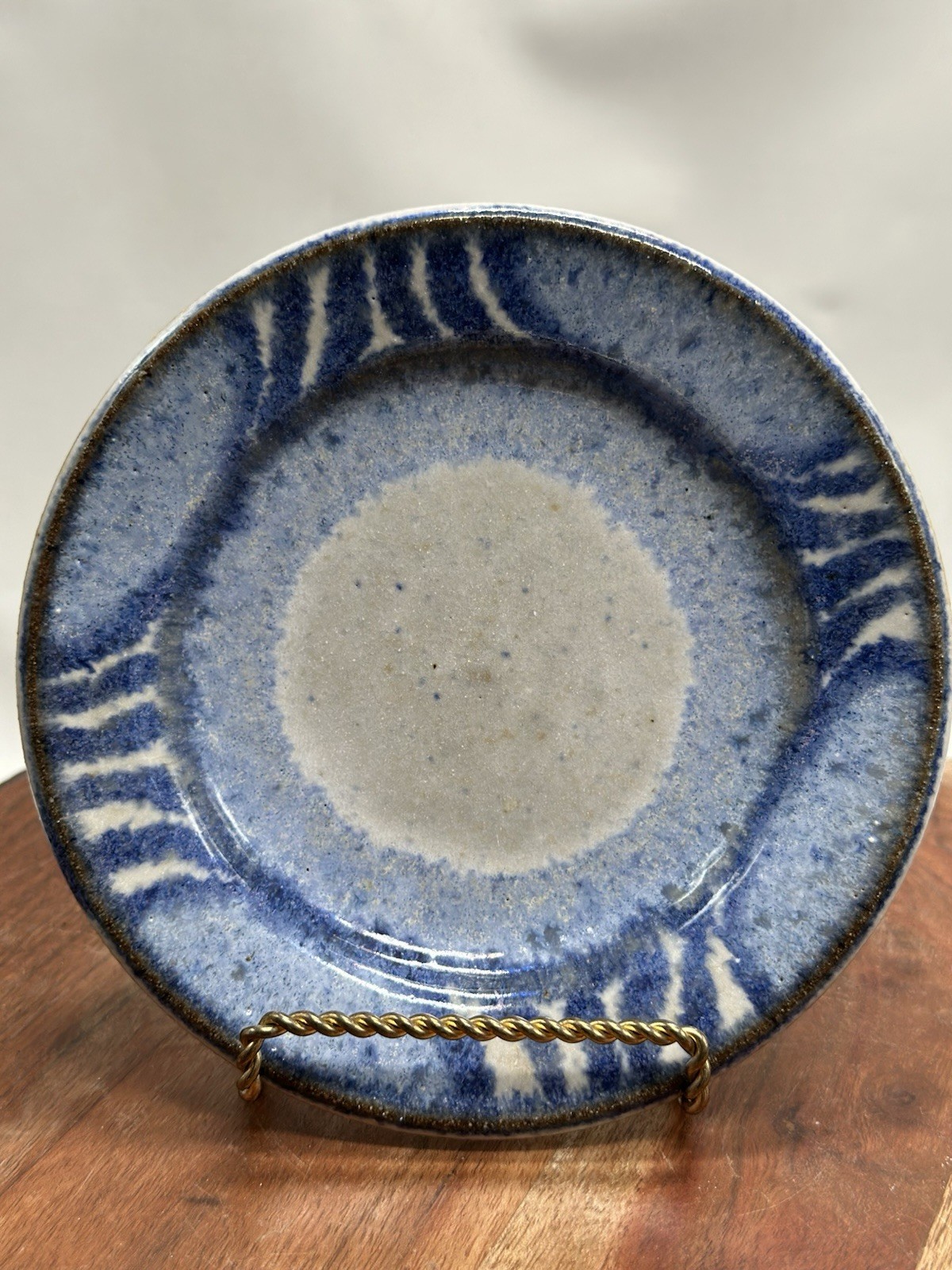 Drumm Pottery Studio Dish Bowl Trinket Catch-all Stoneware Signed