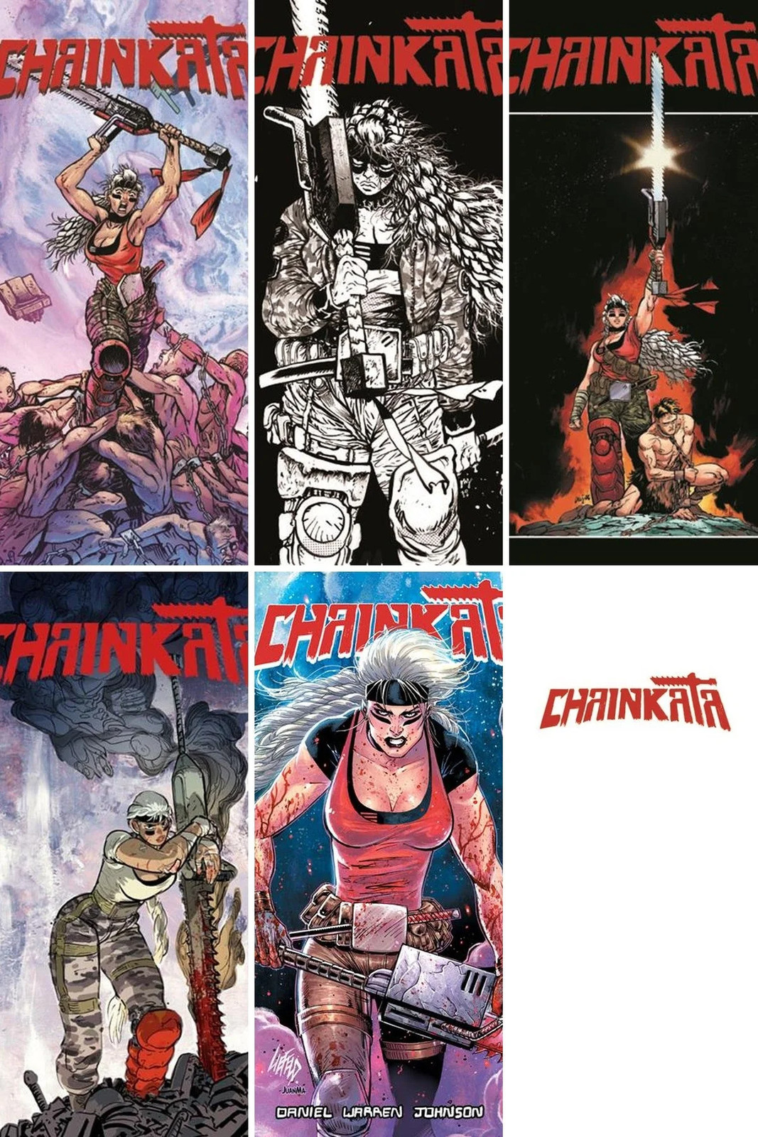 Chainkata #1 Cover Bundle 25% Off (A-F, 6 Books) PREORDER 11/18