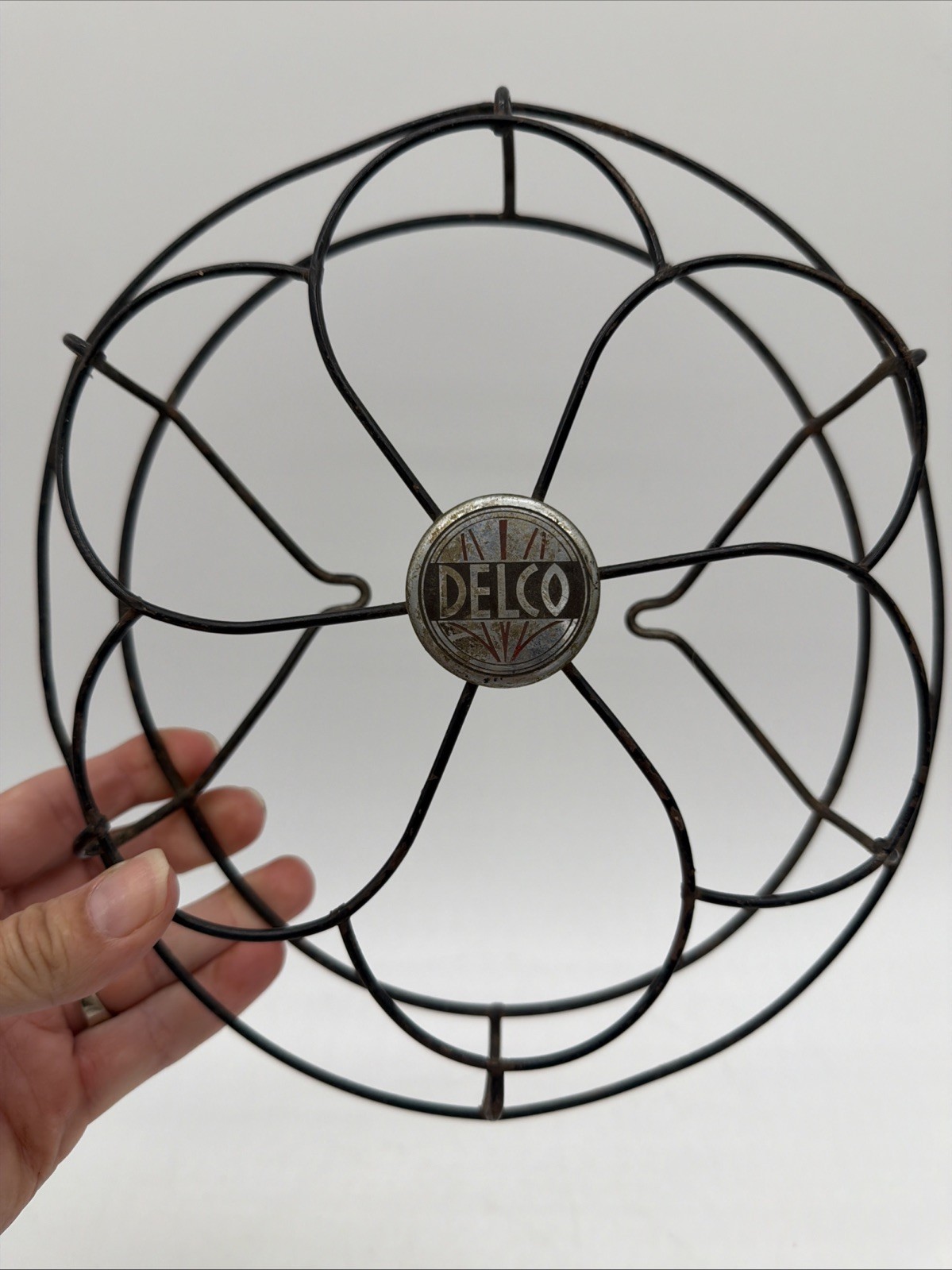 Antique Desk Delco Fan Cage 10”