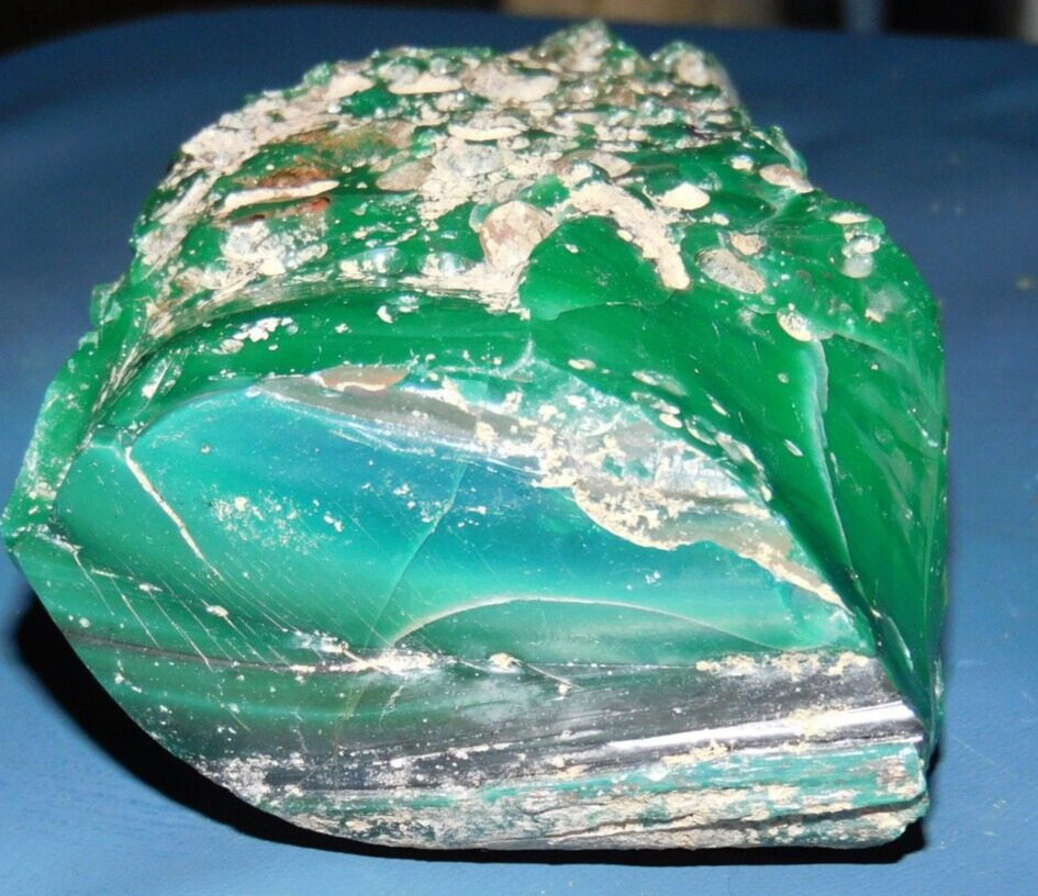1.51LB Porous Top Antique Recycled Slag Glass from Pittsburgh, PA