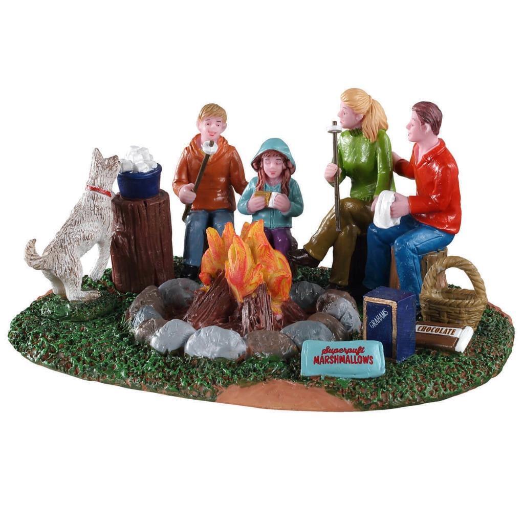 Lemax Christmas 2020 S'MORE FAMILY FUN #03524 NRFB Harvest Crossing Village *