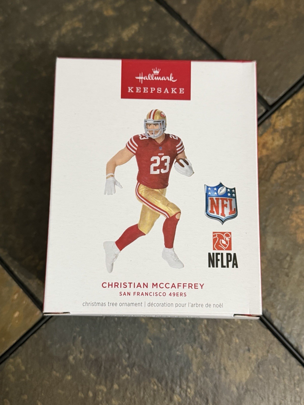 Hallmark Keepsake - Christian McCaffrey - 49ers - 2025 *NEW / DB / 